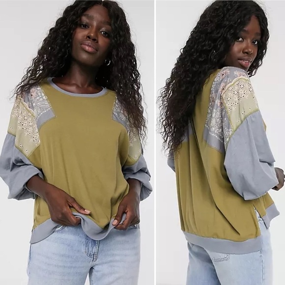 Free People Boho Long Sleeve Feelin It Tee - Picture 7 of 9